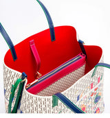 Women's Work 2024 Seasons New Leisure Personalized Tote Bag Fashion Underarm Bag Retro Large Capacity Shoulder Bag