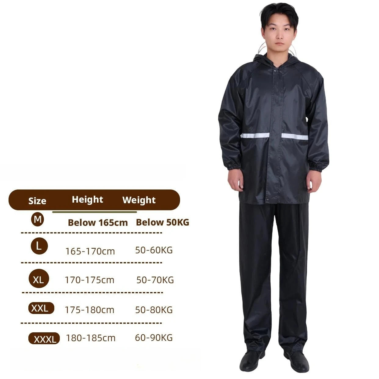 Waterproof Rain Suit for Men & Women | Reflective Riding Gear