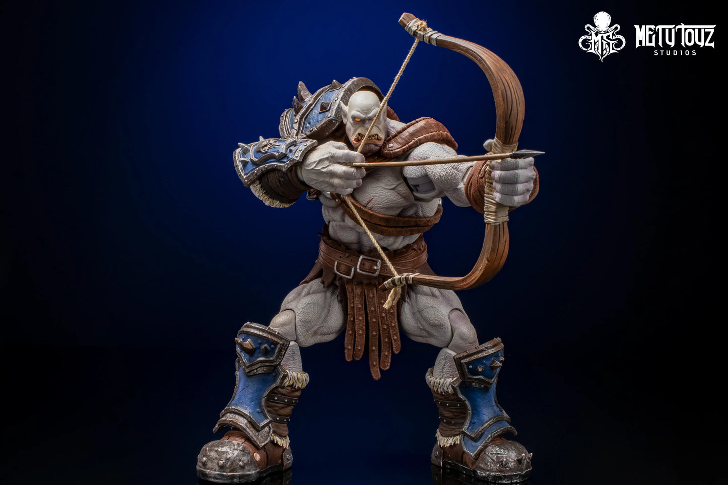 Metytoyz Limited Adventurer World Orc Ork Captain Kagas Bounty Hunter Bloody Hands Morlock Soldier Action Figure Special Edition