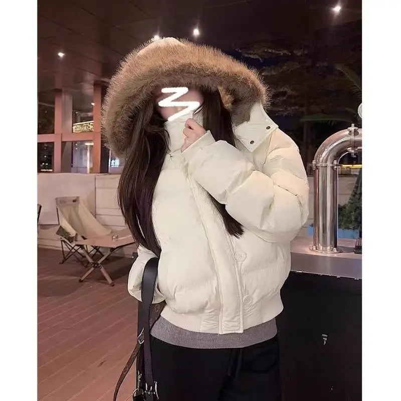 Winter Hooded Puffer Jacket