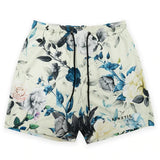 Rose Embroidered Hip Hop Shorts