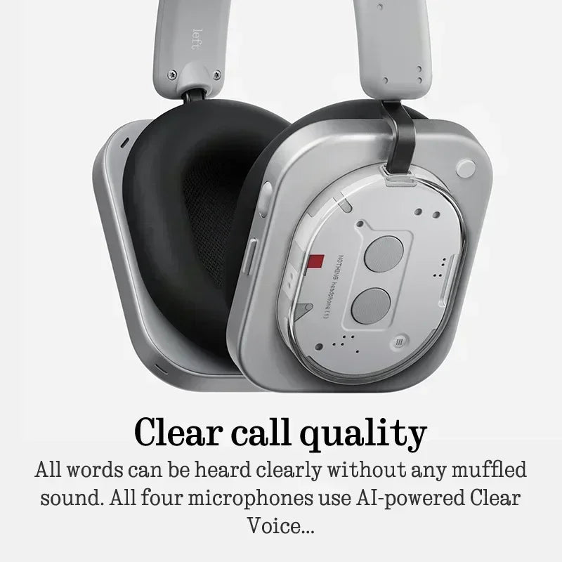 Nothing Headphone (1) Up to 80 hours of playback