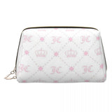 J-Juicy-C-Couture Makeup Bag Zipper Pouch Travel Cosmetic Bags Large Leather Portable Cosmetic Bag for Women