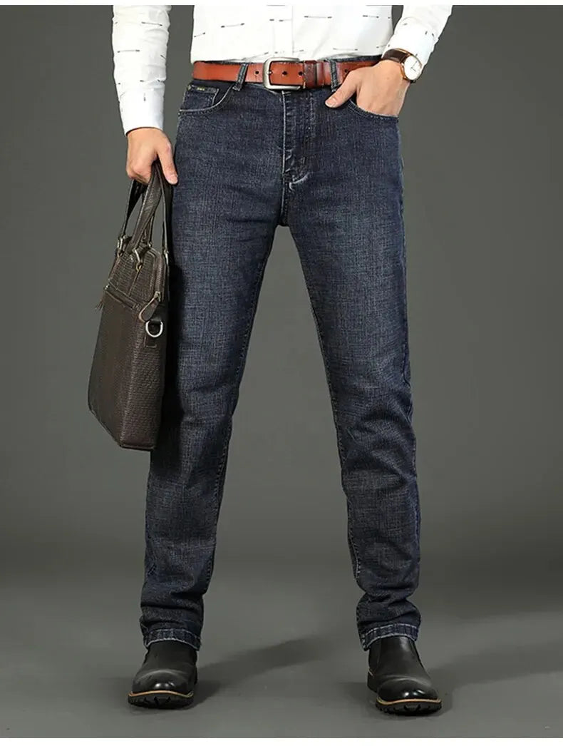 Men's Straight Leg Stretch Jeans