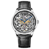 AGELOCER Original Baroque Art Carved Watch Men Luxury Business Formal Skeleton Automatic Mechanical Watch Birthday Gift for Men