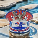 Rhinestone Captain Hat | Festival & Masquerade Cap