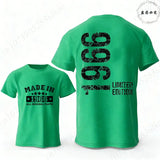 60th Birthday Vintage Graphic T-Shirt — Made in 1966 Men's Short Sleeve Tee