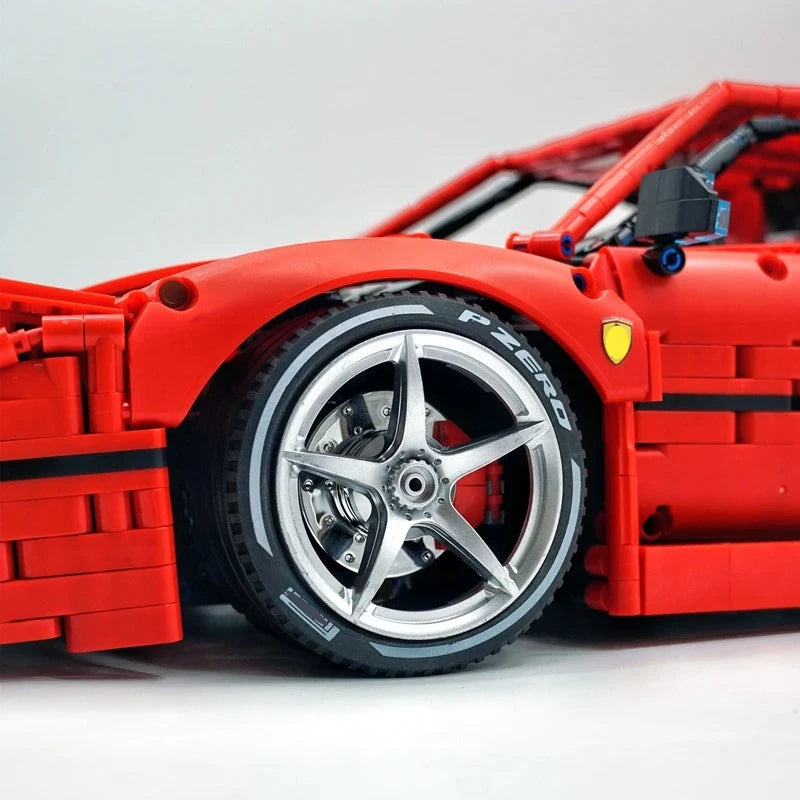 4026PCS Technical LOX Edition F40  Assembly MOC 140629 Building Block Car Supercar Model Adult High Difficulty Racing Toys