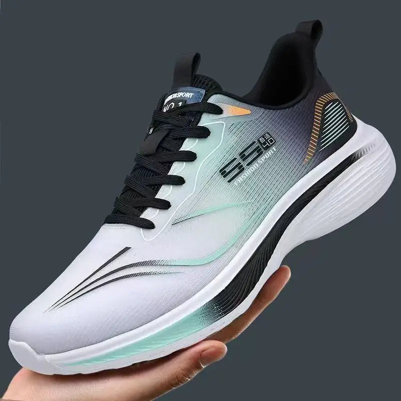 Men's Breathable Mesh Casual Sneakers — Lightweight, Non-Slip Soft Sole