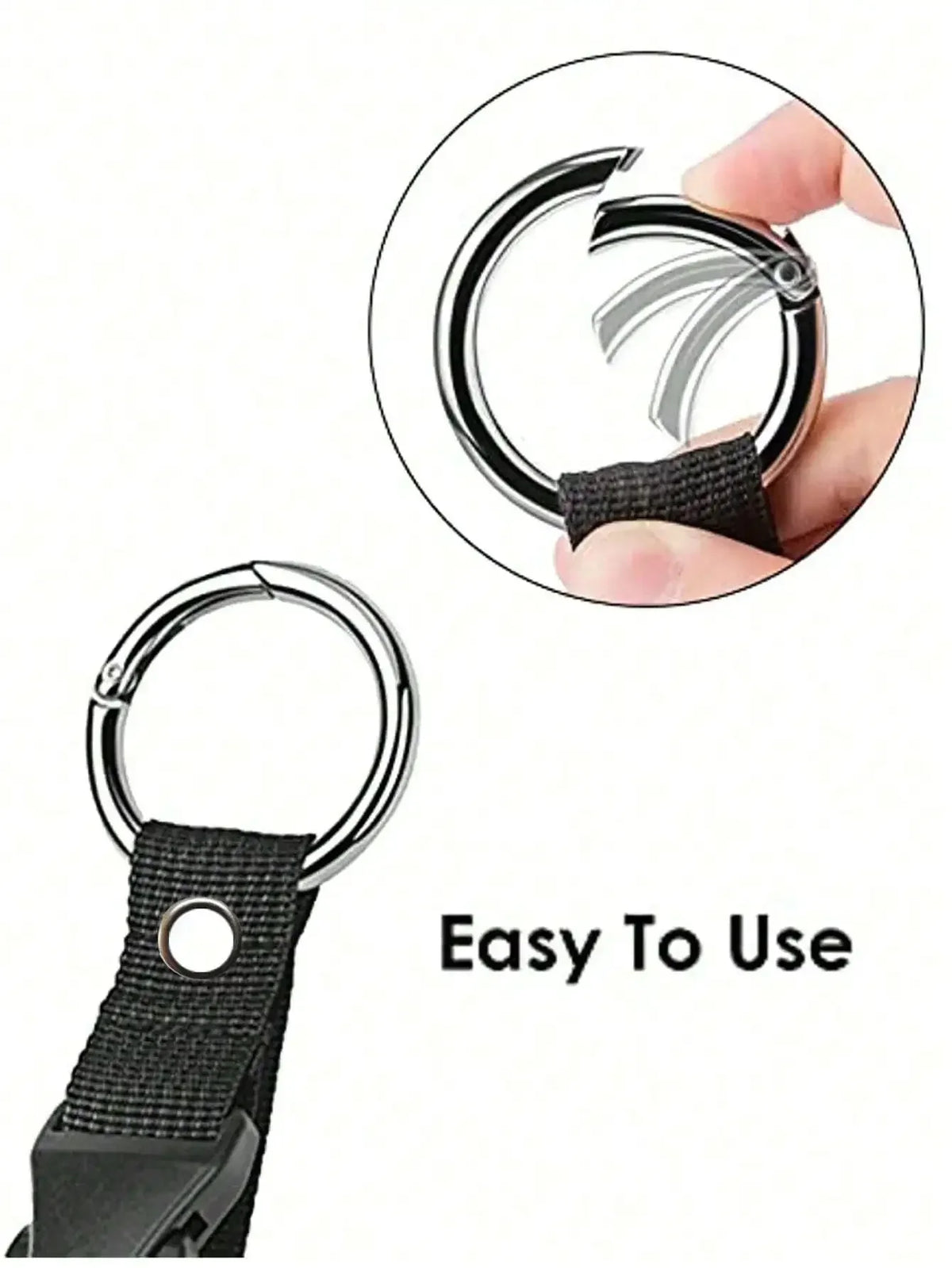 Travel Luggage Strap with Backpack Clip