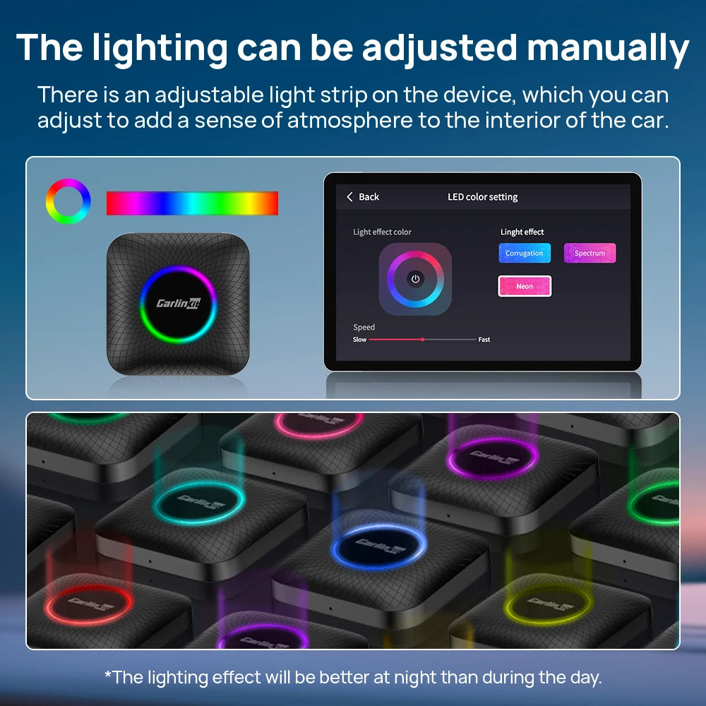 CarlinKit Wireless CarPlay & Android Auto AI Box