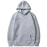 Men’s Classic Solid Color Pullover Hoodie