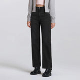 Semir Jeans Women Vintage Long Trousers 2025 New Spring Wide-leg Trousers Comfortable Soft Versatile Trousers