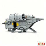 2026 NEW 930PCS MOC Razor Crest MOD Diy Set Modification Wars Starship Building Blocks Educational Toy Christmas Xmas Gifts