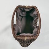 Fashion Straw Clip Shell Clutch Bag for Women Designer Paper Woven Handbags Casual vintage Handmade Summer Beach Bag 2026