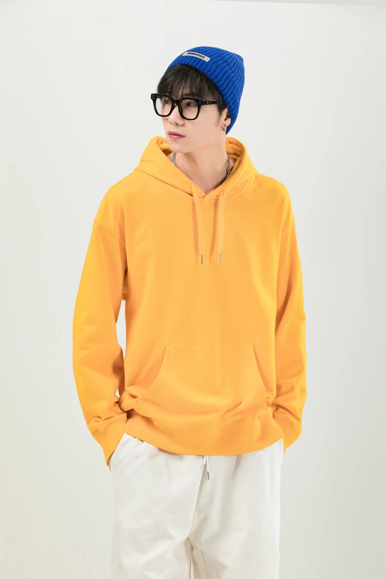 Custom Logo Cotton Pullover Hoodie