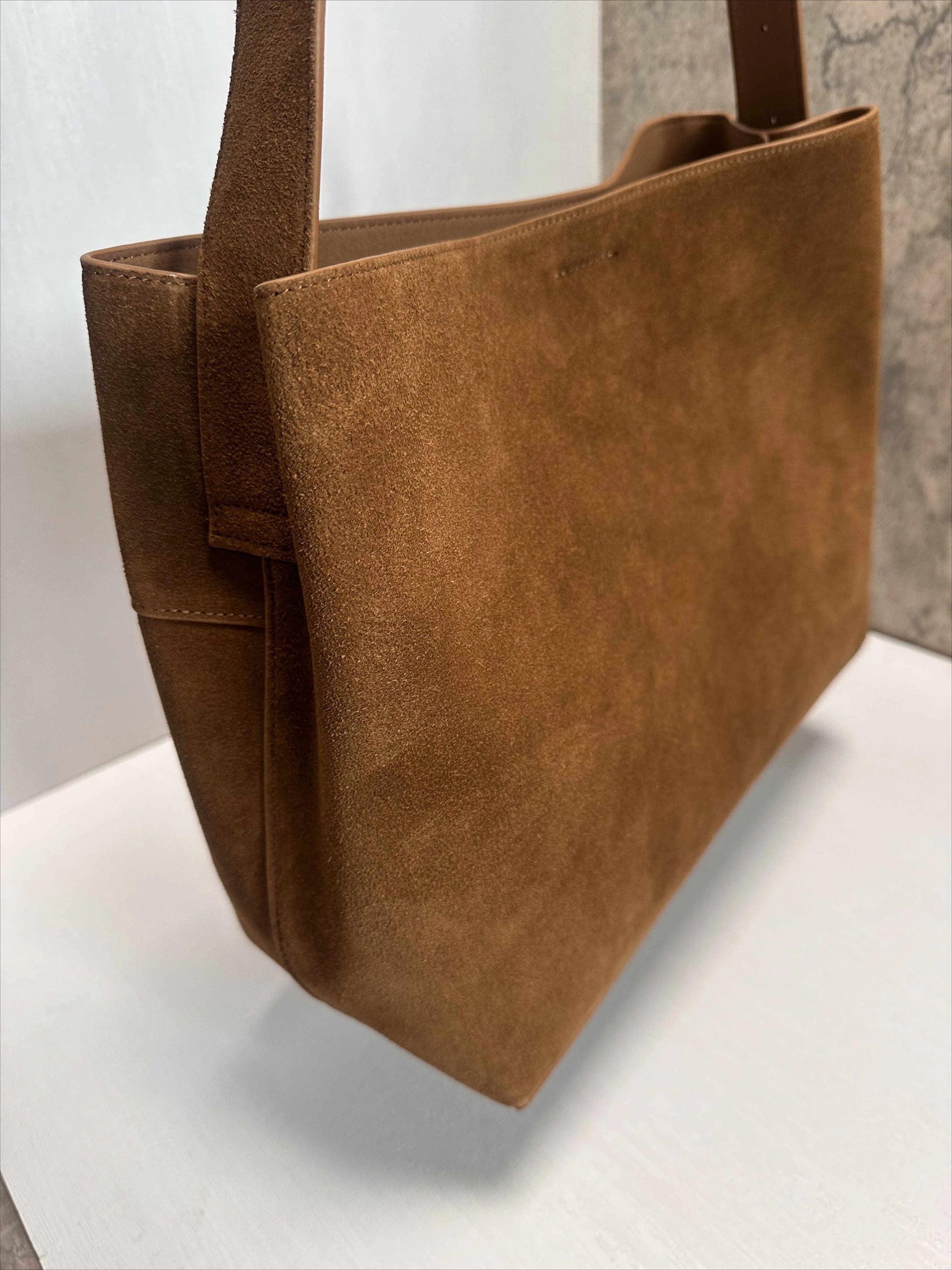 Motingsome Oversize Women Bag Luxury Suede Leather Winter Bags Frosted Cow Skin Handbag and Purses Retro Lady Tote 2024 New