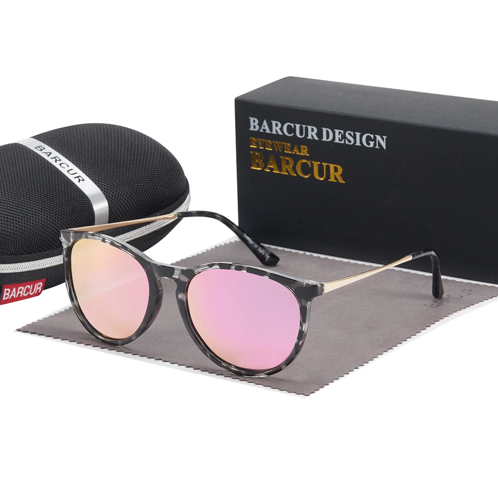 BARCUR Classic Polarized Sunglasses For Both Men Women Essential For Outdoor Driving Business Leisure Sunglasses