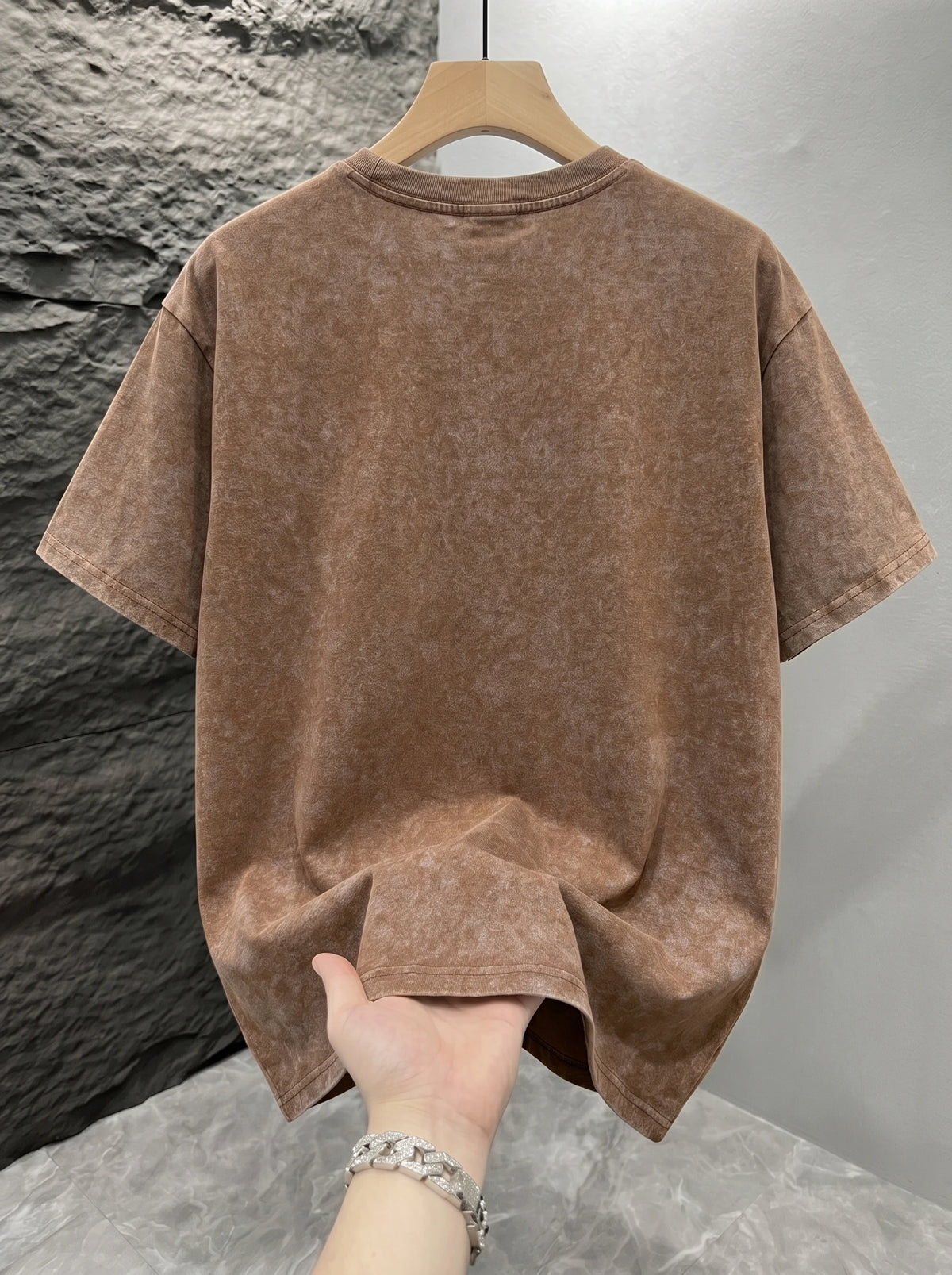 Men's Oversized Acid Wash T-Shirt