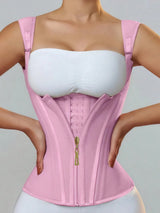 Women’s High-Compression Latex Waist Trainer – USA-Made Colombian Style Slimming Shaper