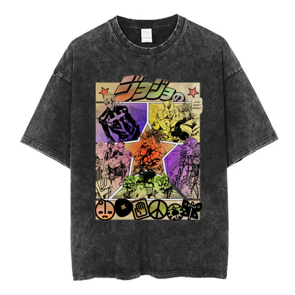 JoJo’s Bizarre Adventure: Steel Ball Run Washed Tee