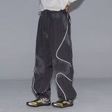Men's Loose Fit Elastic Waist Cargo Pants
