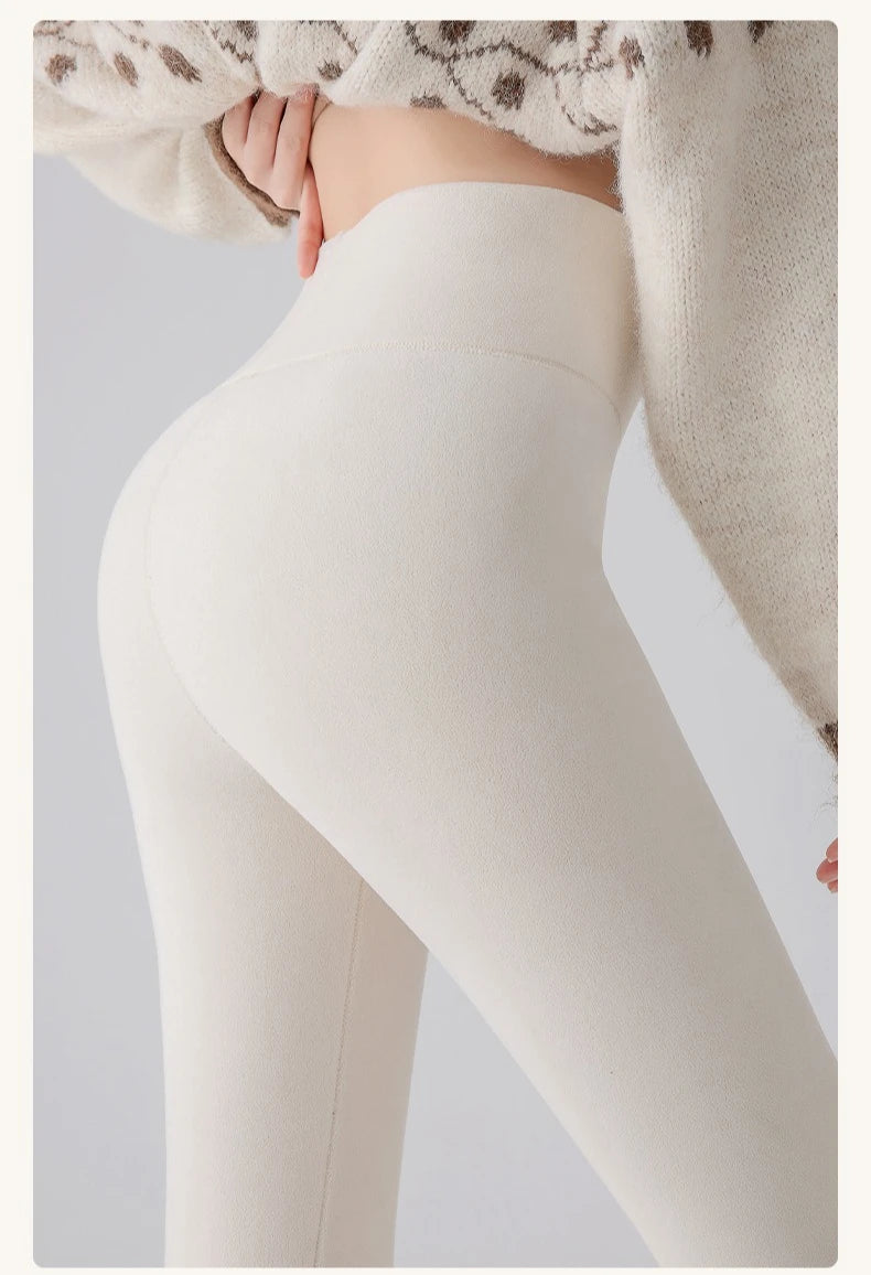 High-Waisted Thermal Fleece Leggings