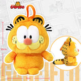 ORIGINAL Garfield Kawaii Soft Plush Toys Keychain Cute Cats Anime Stuffed Animals Peluche Doll Pendants Birthdays Gifts For Kids