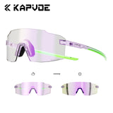 Kapvoe Fashion Sunglasses for Men Photochromic Runnning Glasses Light-Weight Cycling Glasses Bike Women UV400 Hiking Eyewear