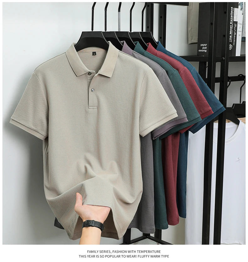 Premium 100% Cotton Polo Shirt for Men | Smart Casual
