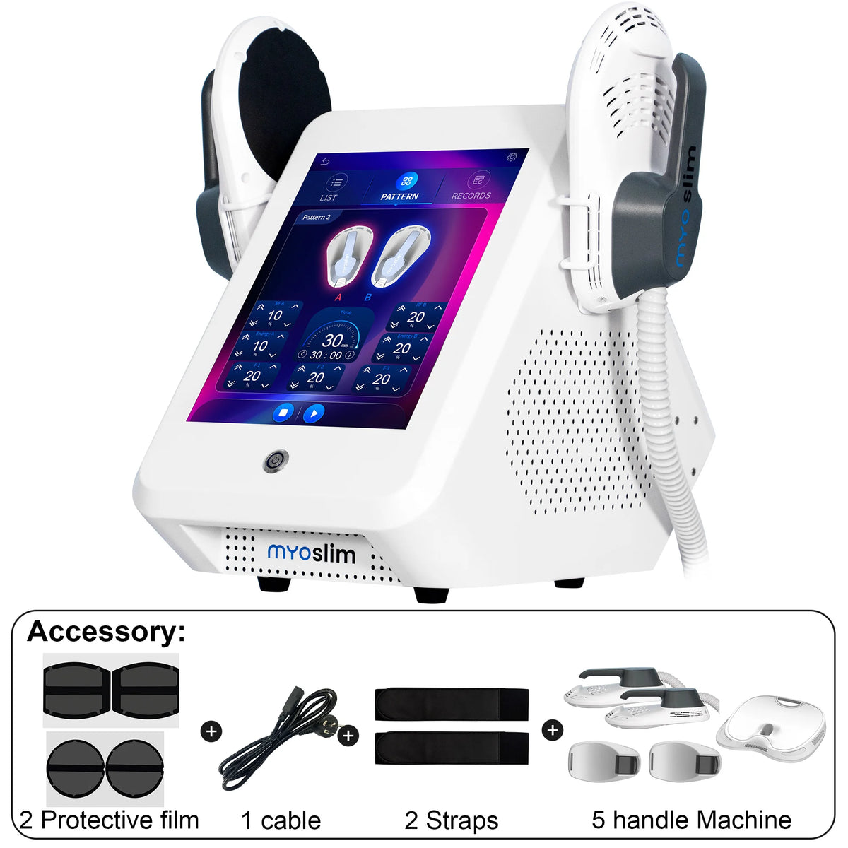 MYOSLIM 6500W EMS Neo RF Body Sculpt Machine Pro