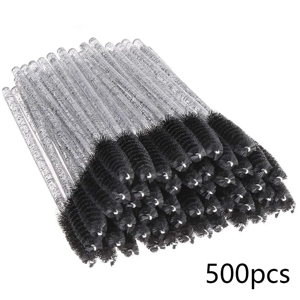 Disposable Makeup Brush Set – Lip, Lash & Brow Wands