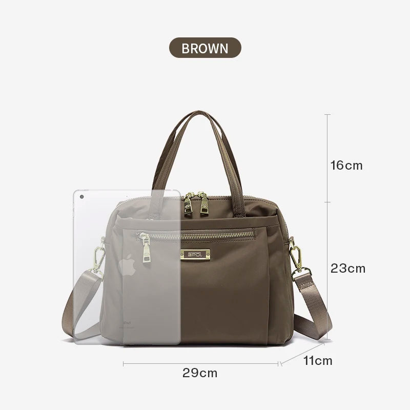 EPOL Large Capacity Women's Handbags Fabric High Quality Fashion Shoulder Bags Multiple Pockets Casual Waterproof Tote Bags 7253