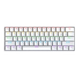 APAYADO K61 Wired Mechanical Keyboard - 60% Compact (61 Keys), RGB Backlit, Portable Design, Phantom Switches, for Gaming