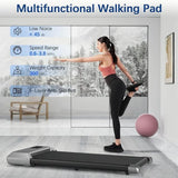 Superun 300 lbs Walking Pad Treadmill 2.5HP – Home Fitness