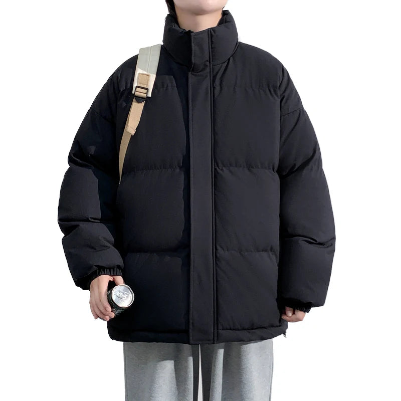 Men's Oversized Winter Parka – Thick Warm Padded Coat