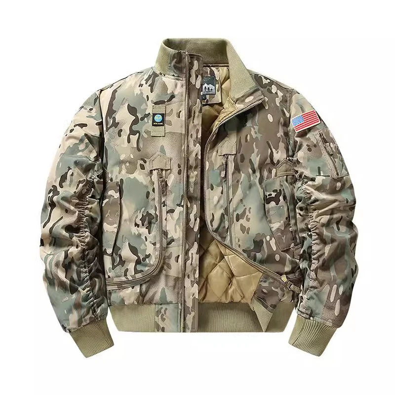 Men's MA1 Bomber Jacket | Oversized Padded Parka