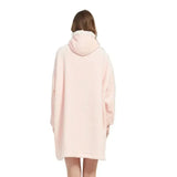 Oversized Fleece Hoodie Blanket