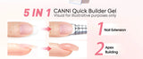 CANNI Quick Builder Gel Polish – HEMA/TPO Free, UV/LED