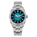 Watchdives WD0003C 38mm Men Watch VH31 Sweep Seconds Quartz Movement Sapphire Ice Crack Dial Luminous 10Bar Waterproof Watches
