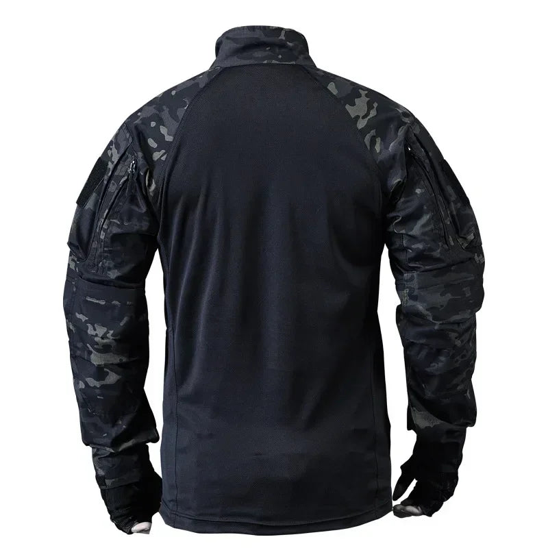 Men's Tactical Polo Shirt | Quick-Dry Military Training Top