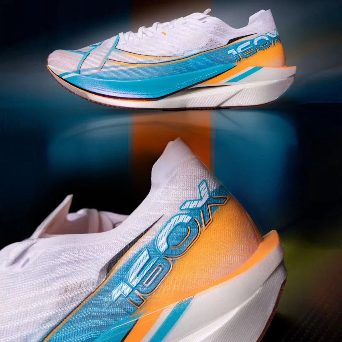 Xtep 160X 6.0 Running Shoes Professional Marathon PB Carbon Plate For Men Cushioning Shock Absorption Sneakers 976319110057