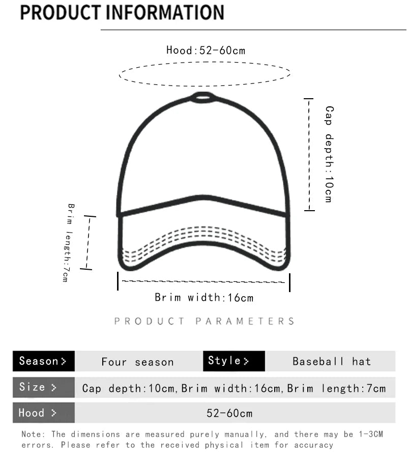 Unisex Cross Embroidery Baseball Cap | Street Style