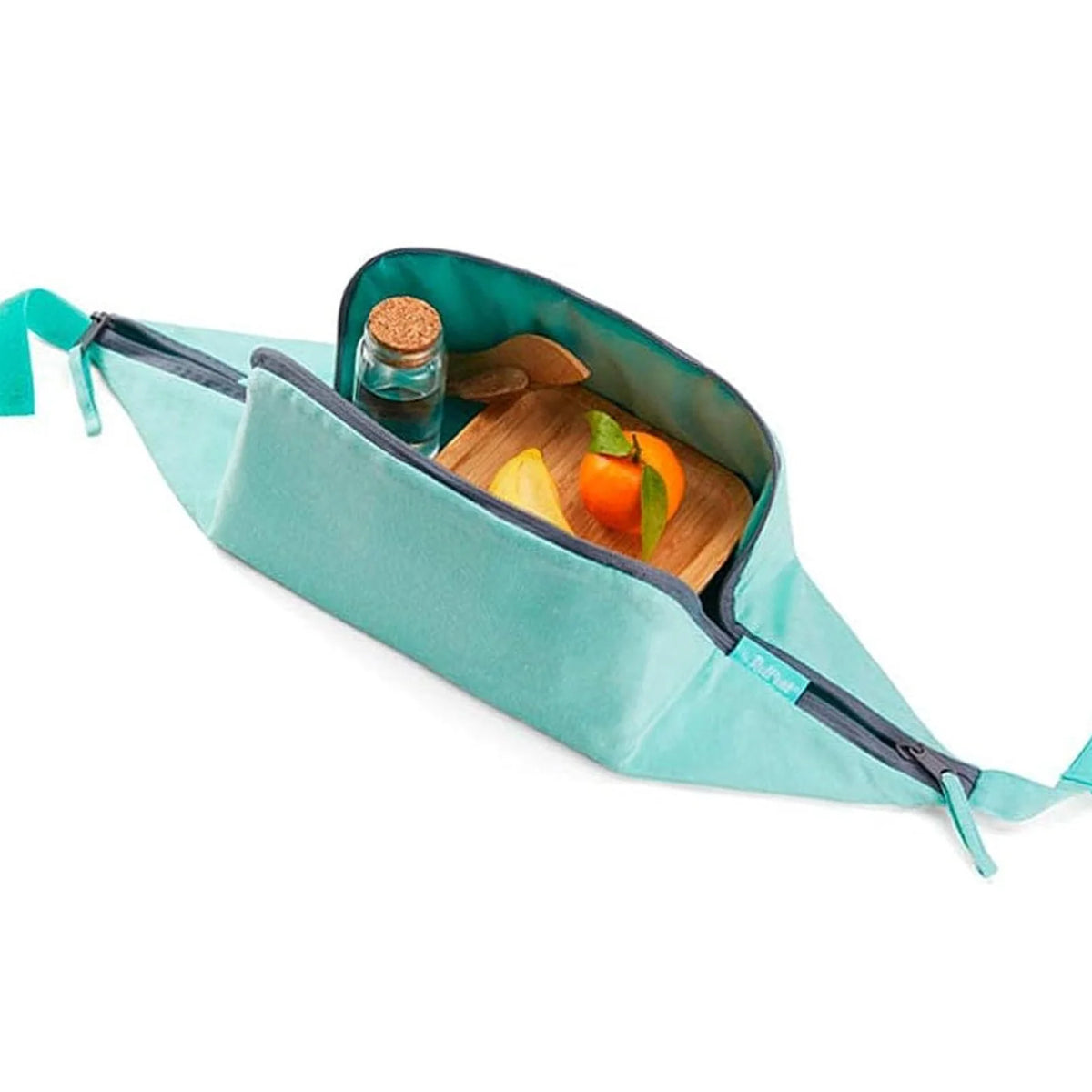 Lunch Bag - When Completely Unzipped it Becomes a Placemat, Food Bag for Men & Women, Flexible, Foldable, Lightweight