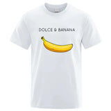 Men’s 100% Cotton Banana Print Tee