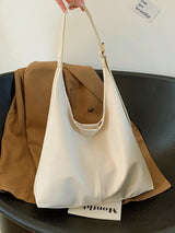 Large Capacity Solid Color Women's Shoulder Bag, Multifunctional Crossbody Bag, Women's Shoulder Tote Bag, Large Capacity Crossbody Tote Bag, Casual Work Bag