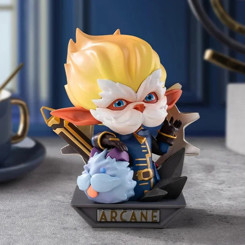 POP MART League of Legends: Arcane Series Blind Box Toys Kawaii Anime Action Figure Caixa Caja Surprise Mystery Bag Toy