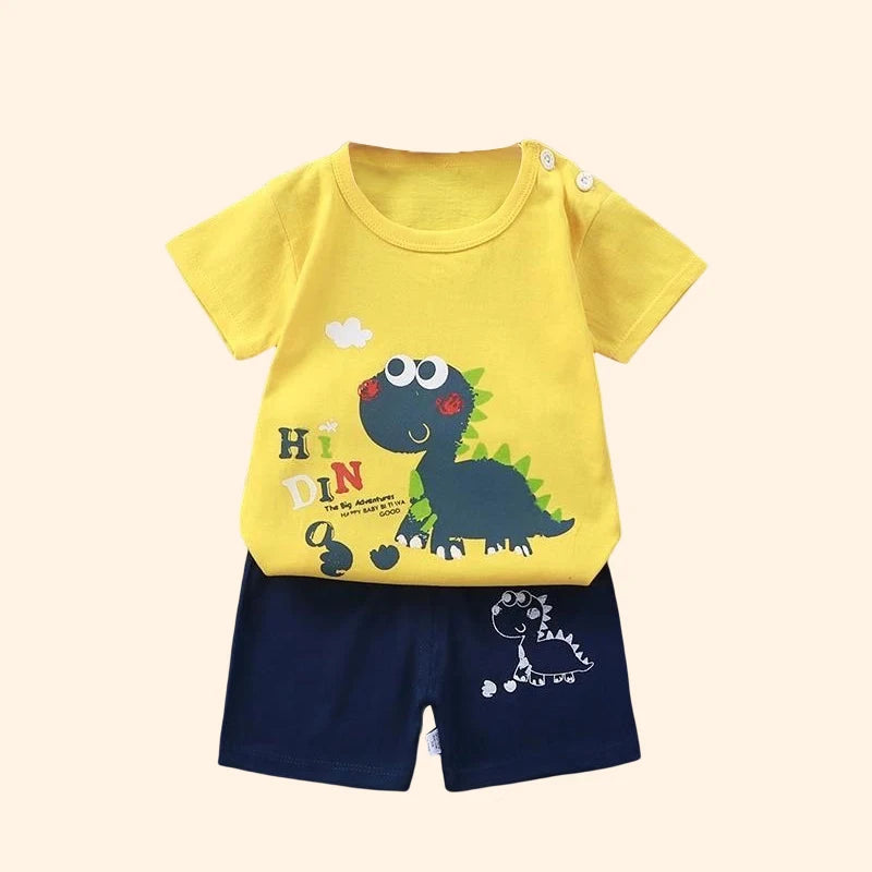 Kids' 100% Cotton Summer Set