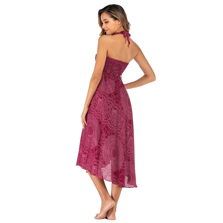 Boho Maxi Skirt – Flowy Ankle-Length Summer Skirt for Women