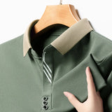 Men's Classic Solid Polo Shirt | Everyday Elegance
